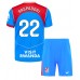 Atletico Madrid Giacomo Raspadori #22 Tredjedraktsett Barn 2025-26 Korte ermer (+ Korte bukser)